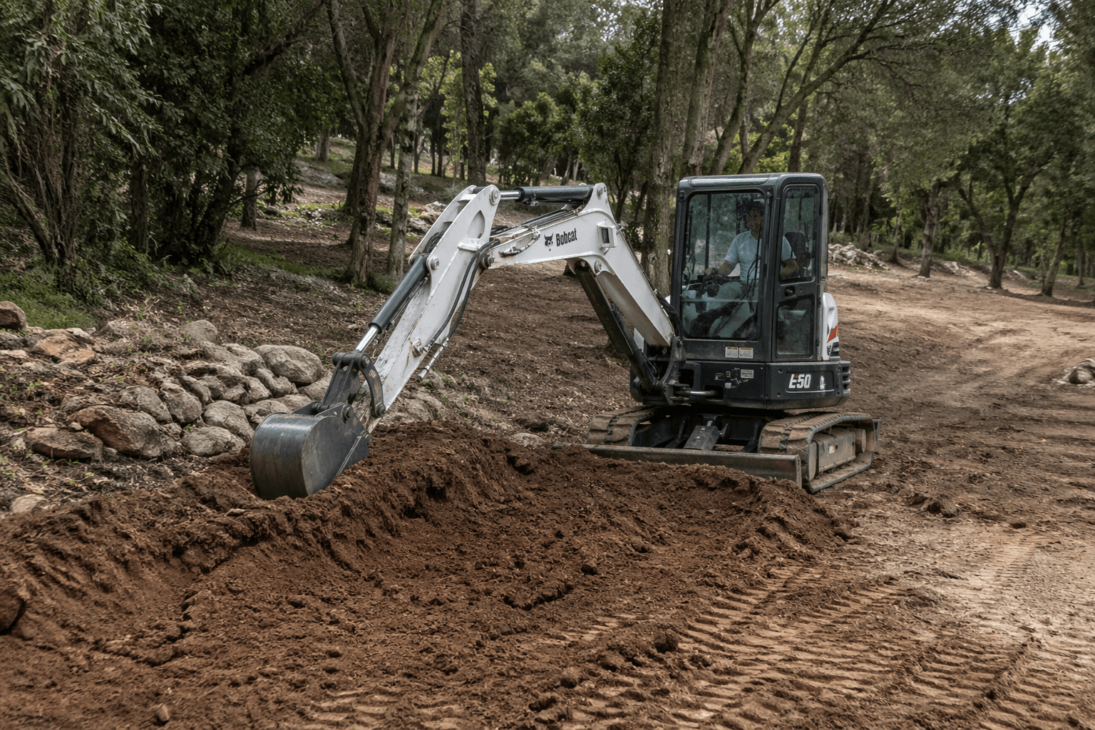 Terrassement forestier